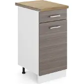 Vicco R-Line Keukenonderkast – 40 cm, WB Eik Edel grijs