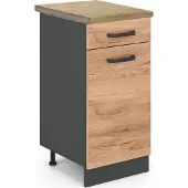 Vicco R-Line Keukenonderkast – 40 cm, WB Eik Krachtige eik goud