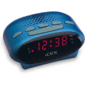 Ices Icr-210 Wekkerradio Blauw