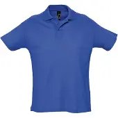 Sols Heren Zomer II Pique Poloshirt met korte mouwen (Koningsblauw)