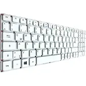 T-ProTek Duits toetsenbord, wit, compatibel met Acer Aspire E5-573G-76DM