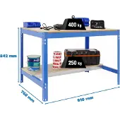 Simon Rack Simonwork (bancos De Trabajo) Bt0 Werkbank 842x910x760 Mm