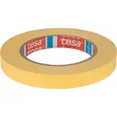 TESA 04434-00003-00 Afdektape tesakrepp Geel (l x b) 10 m x 15 mm 1 stuk(s)