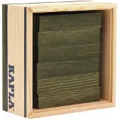 Kapla - Kleur - Constructiespeelgoed - Groen - 40 Plankjes
