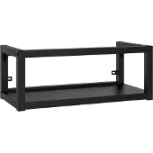 Syfax Wastafelframe wandgemonteerd 79x38x31 cm ijzer zwart