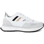 BOSS Sneakers laag 'Jonah' lichtbruin / lichtgrijs / zwart / wit