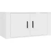 Syfax Tv-wandmeubel 80x34,5x40 cm wit