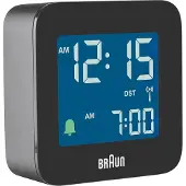 Braun Radiowekker - - BC08 - Zwart - LCD - Snooze-functie - Achtergrondverlichting