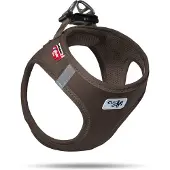Curli Hondentuigje Harness 26-30 Cm Softshell Mesh/nylon Bruin