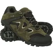 Mountain Warehouse Heren Wulpen Waterdichte Suède Wandelschoenen (Khaki)