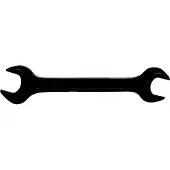 Ks Tools dubbele ringsleutel 517.2417, gemaakt van chroom-molybdeenstaal, gewicht 145g