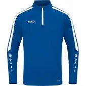 Jako Functioneel shirt 'Power' blauw / wit