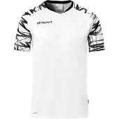 Uhlsport Goal 25 Short Sleeve T-shirt Wit 6-7 Years Jongen