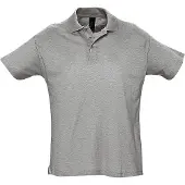 Sols Heren Zomer II Pique Poloshirt met korte mouwen (Grijze Mergel)