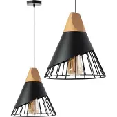 Toolight Scandinavische Hangende Plafondlamp Metaal APP223-1CP