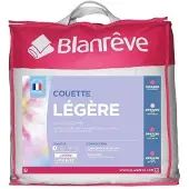 Big Buy Cooking Lichte, witte microvezel deken Blanreve, 200 x 200 cm