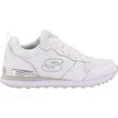 SKECHERS Sneakers laag 'Gold'n Gurl' zilver / offwhite