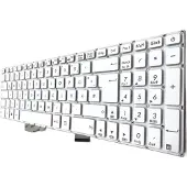 T-ProTek Duits toetsenbord, compatibel met de Asus VivoBook 17 X705UA-BX162T