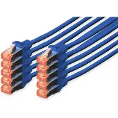 Digitus DK-1644-010-B-10 netwerkkabel Blauw 1 m Cat6 S/FTP (S-STP)