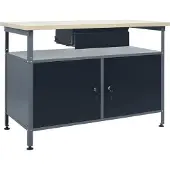 Syfax Werkbank 120x60x85 cm staal zwart