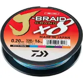 Daiwa Angelschnur J-Braid Grand X8 (multi-color, 300 m)