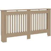 vidaXL Radiatorombouw 152x19x81,5 cm bewerkt hout
