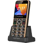 Myphone Halo 3 (2.31", 100 MB, 0.30 Mpx, 2G), Sleutel mobiele telefoon, Goud