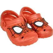 Spiderman Strandklompen Spider-Man Rood Schoenmaat 29