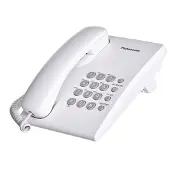 Panasonic KX-TS500PDW telefoon Analoge telefoon Wit