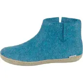 Glerups Low boot leather sole g 06-petrol