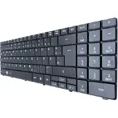 T-ProTek DUITSE toetsenbord, zwart, compatibel met ACER Aspire 44.9941G-304G32MN
