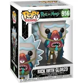 Funko POP! Pop Animation: Rick and Morty - Rick With Glorzo - Pop #956