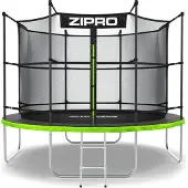 Zipro Jump Pro IN - Trampoline - Ø312cm 10FT - Trampoline met veiligheidsnet - Voor kinderen - Inclusief Ladder - max. 150 kg