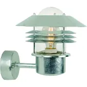 Nordlux Klassieke wandlamp Vejers zink
