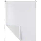 Blumtal Verduisteringsrolgordijn - Zonder Boren - Klemgordijn - 60 x 155 cm, wit
