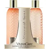 Vivian Gray Neroli & Amber Shower Gel & Body Lotion Set - Kosmetická Sada Péče O Tělo