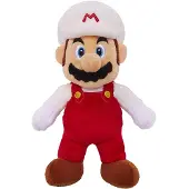 JAKKS Pacific Mario knuffel, 20 cm, met vuurmotief