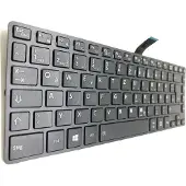 T-ProTek DUITS - Zwart toetsenbord, compatibel met Toshiba Tecra A40-C-190