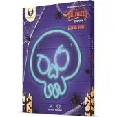 Forever Light Neon, plexiglas, LED, schedel, graffiti, turquoise, Fpne15,