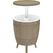 Syfax IJskoeltafel 3-in-1 polypropeen lichtbruin