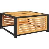 vidaXL Tuintafel 68x68x30 cm massief acaciahout