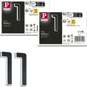 Paulmann Set Solar LED-huisnummerverlichting incl. verwisselbare accu 3000K 2x6lm 2x0,2W Zwart