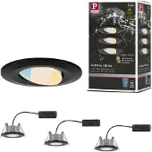 Paulmann 93096 Calla WhiteSwitch LED-inbouwlamp LED 15 W Zwart (mat)