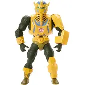 Masters of the Universe x Transformers Action Figure Bumblebee Armor Man-At-Arms heo European Exclusive 14 cm Action Figuur