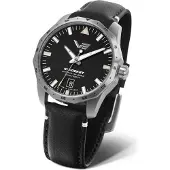 Vostok Herenhorloge EUROPE NH35A-125A747, zwart, klassiek model