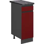 Vicco R-Line Keukenonderkast – 30 cm, WB Antraciet Rood
