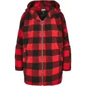 Urban Classics Tussenjas grenadine / robijnrood / zwart