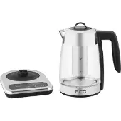 Ecg RK 1891 INFUSO - Glazen waterkoker met temperatuurinstelling - theefilter - 1,8 l - 2200 W