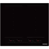 Heinner HBHI-M4ZB2FXSMTC Inbouw Inductiekookplaat 59 cm – 4 Kookzones – 7400 W – Power Boost – Bridge – Touch Bediening – Automatische Uitschakeling – Zwart – 5 Jaar Garantie