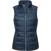 Russell athletic Russell Vrouwen/dames Nano Gewatteerde Bodywarmer (Franse marine)